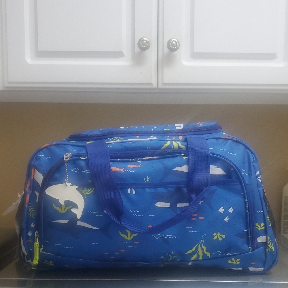 Kids Ocean Adventure Swim Bag - Blue